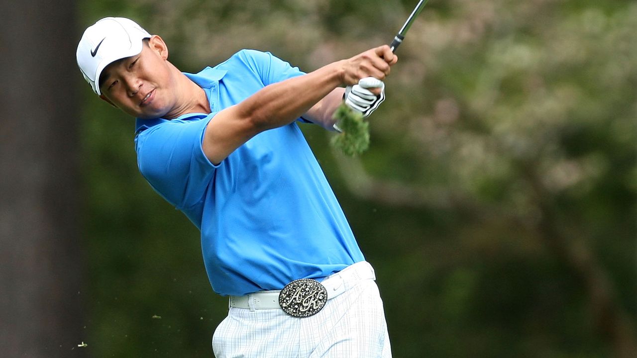 Anthony Kim during the second round of the 2009 edition of The Masters