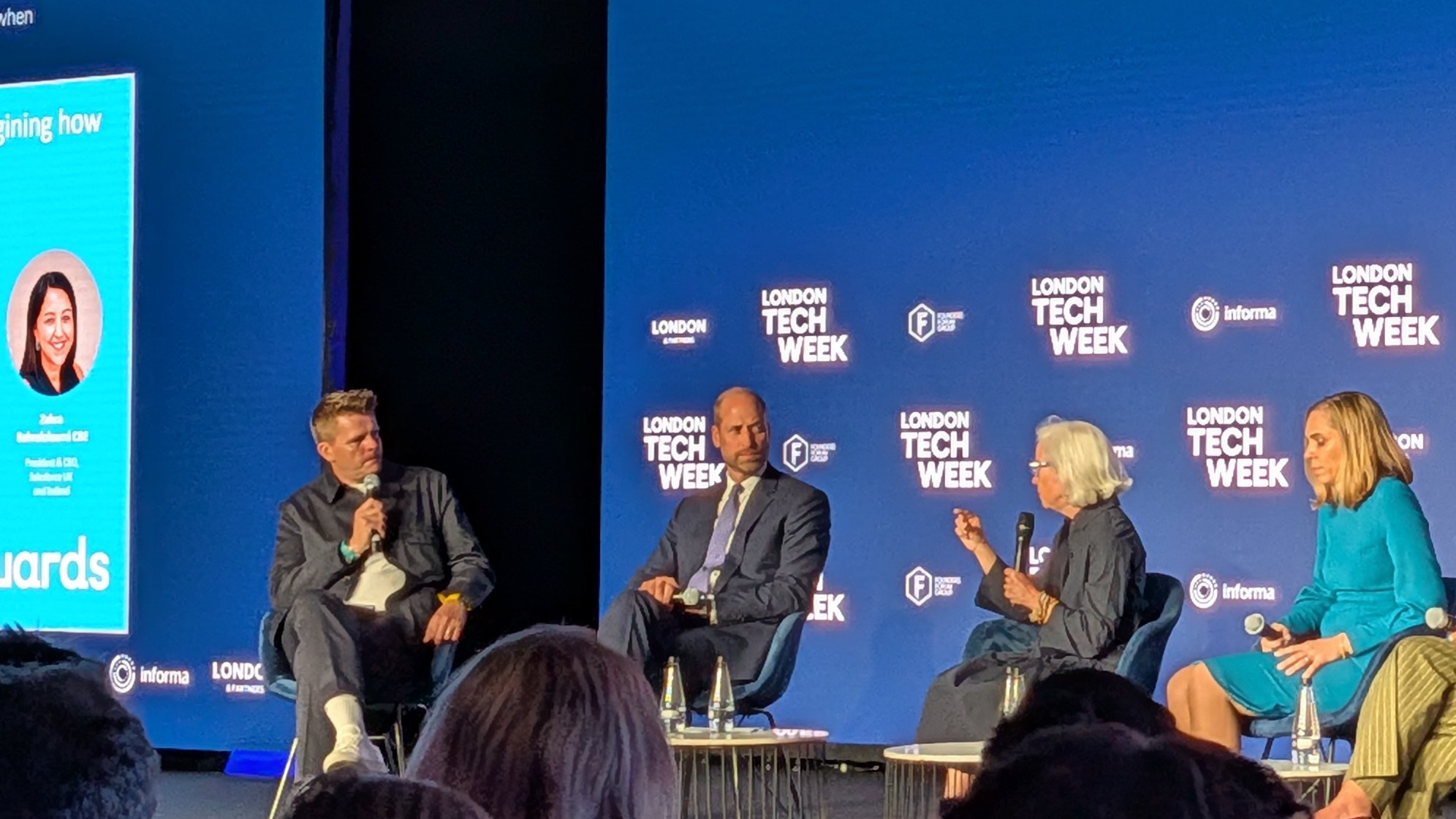 HRH Prince William speaks at London Tech Week 2026