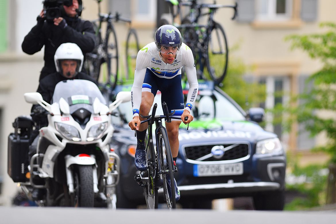 European champion Jonathan Castroviejo on his way to a top 10
