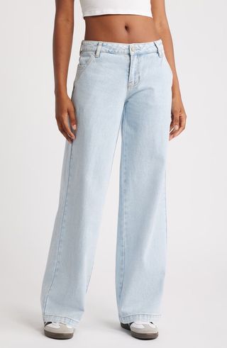 Malisha Low Rise Baggy Wide Leg Jeans