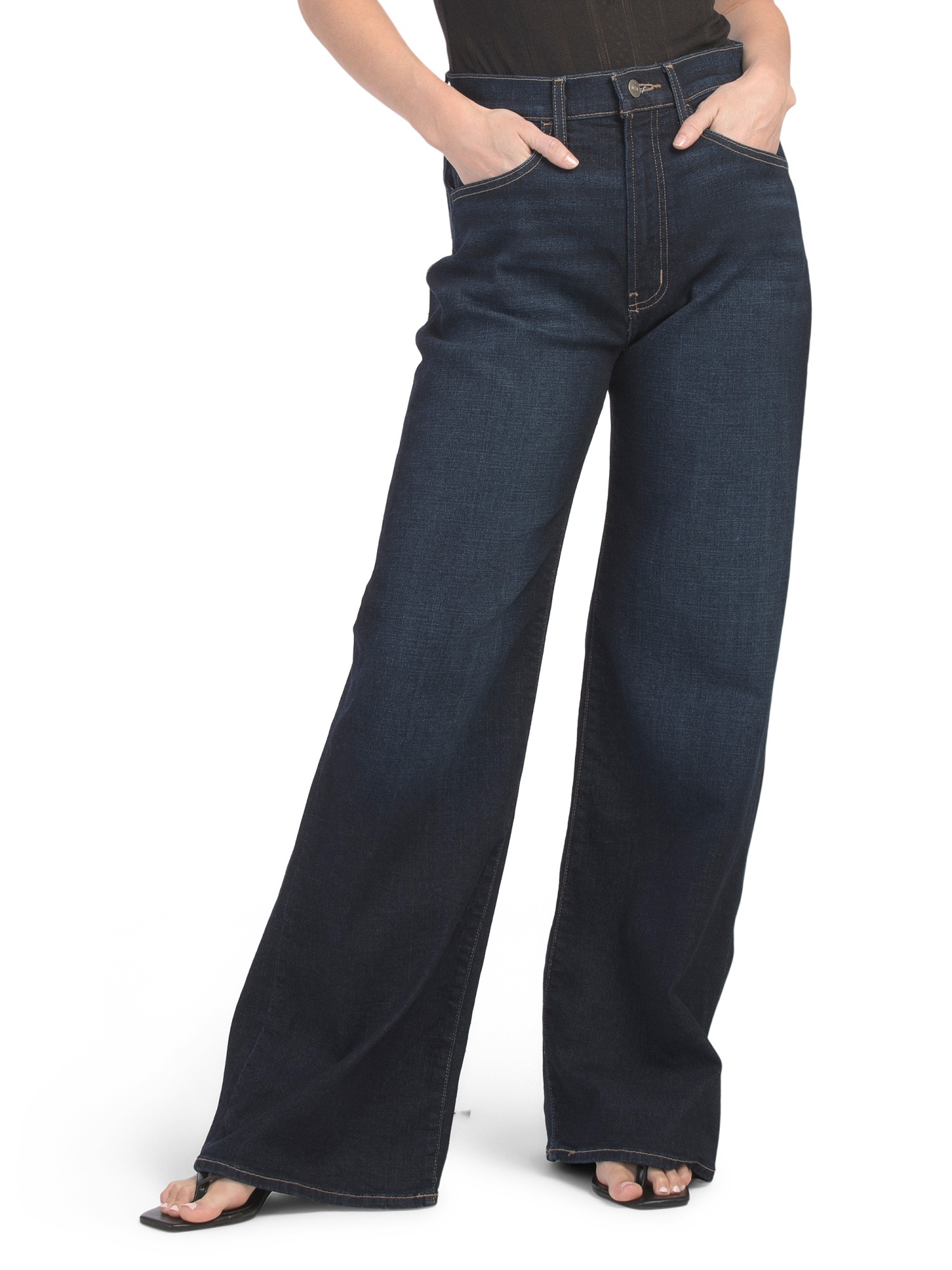 HUDSON, Jolene Wide Leg Jeans