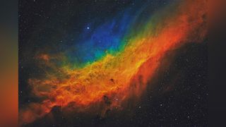 Terry Hancock captured this image of the California Nebula, winning a shortlist spot in the Astrophotographer of the Year contest.