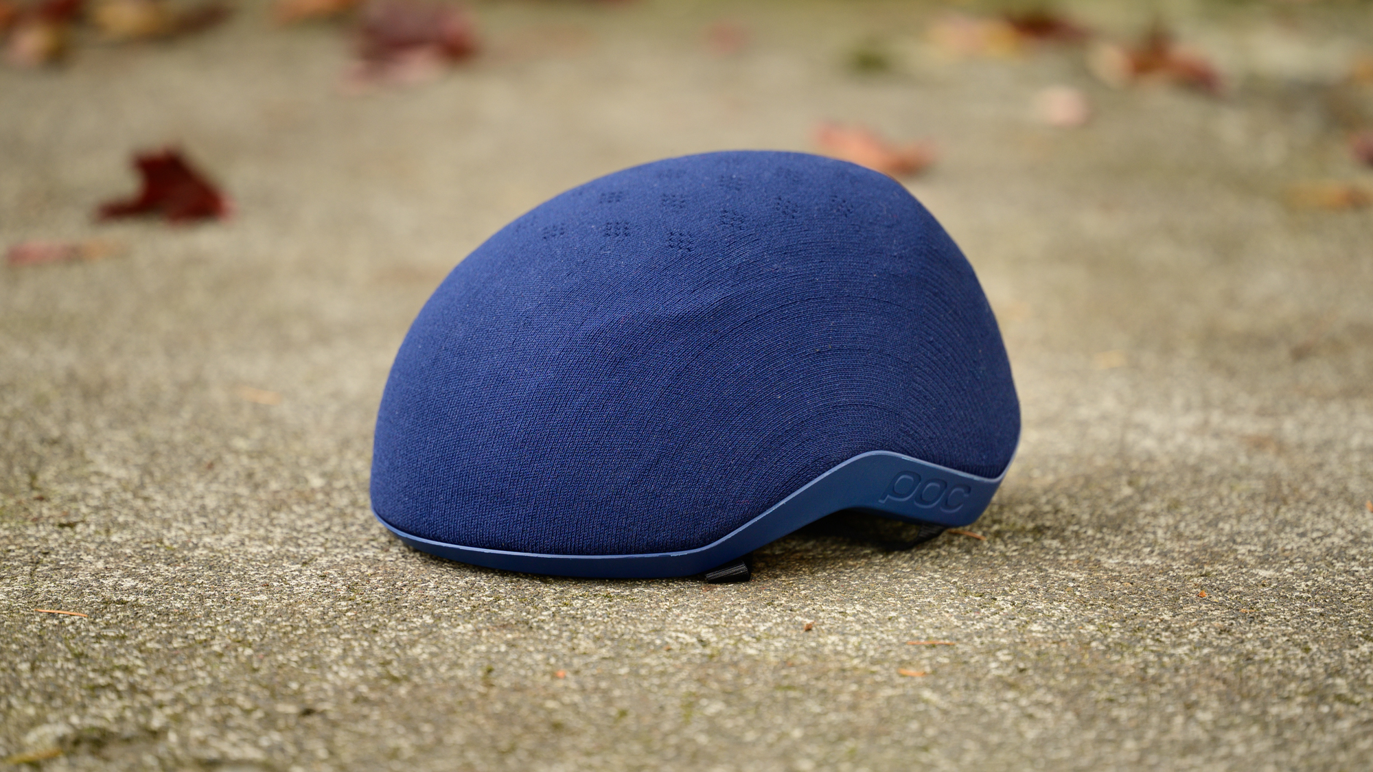 POC Myelin helmet in blue from the side