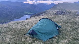 Camping above Wasdale