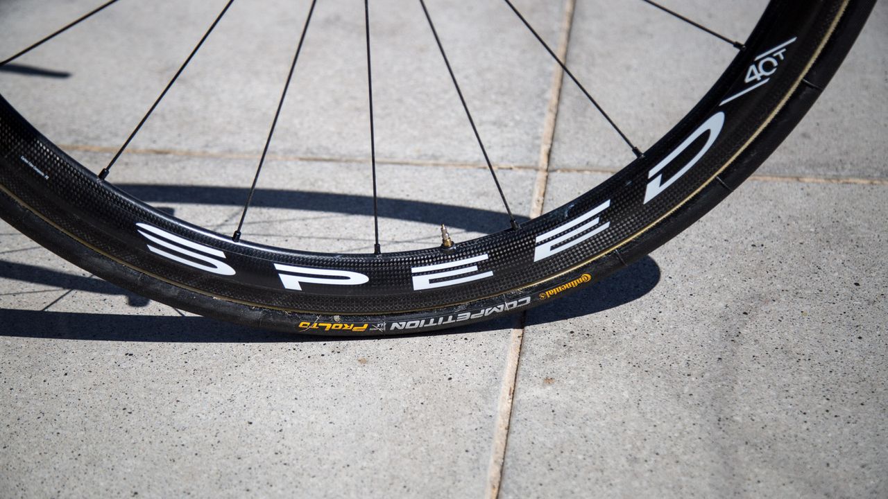 Bahrain-Merida use Continental Competition tubular tyres