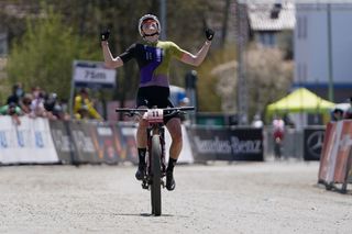 Haley Batten was third in the Albstadt World Cup 2021