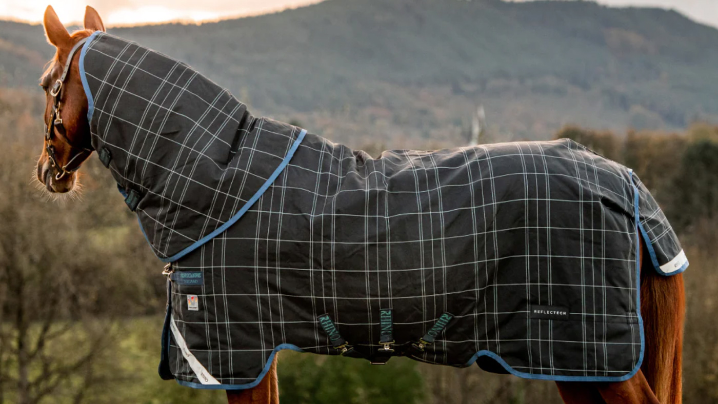 Horseware Rhino Reflectech Plus With Vari-Layer Medium Weight Turnout Rug
