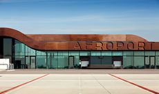 Exterior view of Aeroport Lleida-Alguaire gates