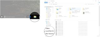 Launch File Explorer. Navigate to your C: drive.