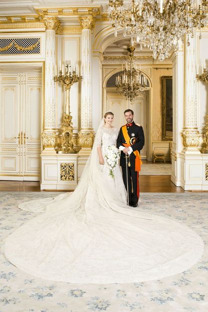 2012: Stéphanie de Lannoy and Prince Guillaume of Luxembourg