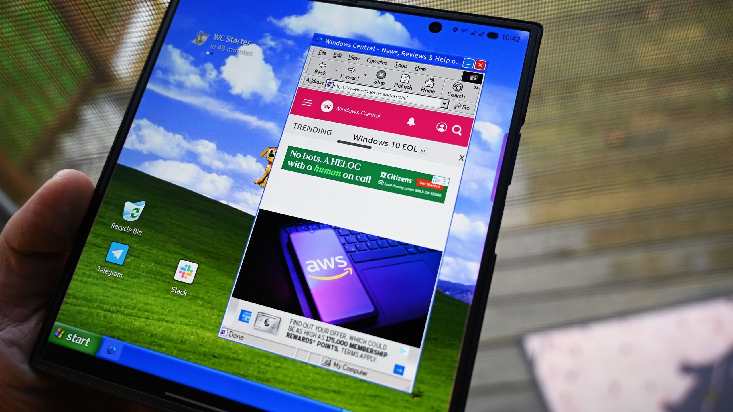 Free Windows XP‑style launcher brings retro vibes to Android