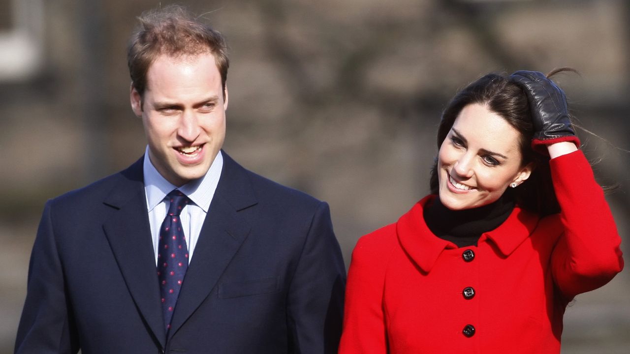 Kate Middleton and Prince William’s first meeting revealed, seen here at the University of St Andrews to launch a fundraising campaign