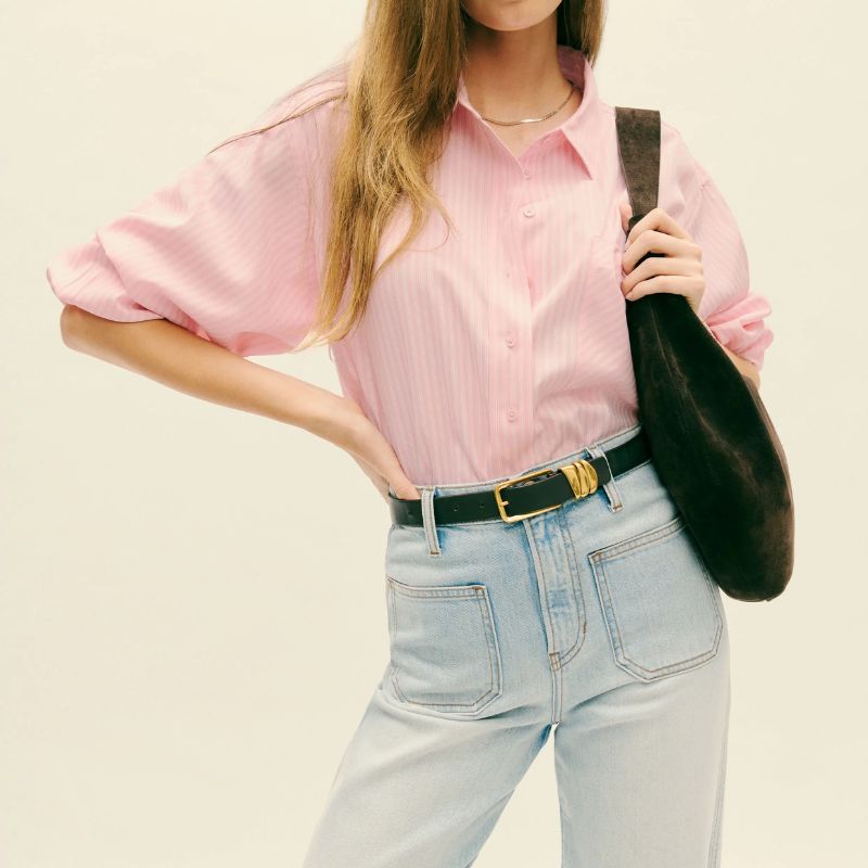 pink shirt