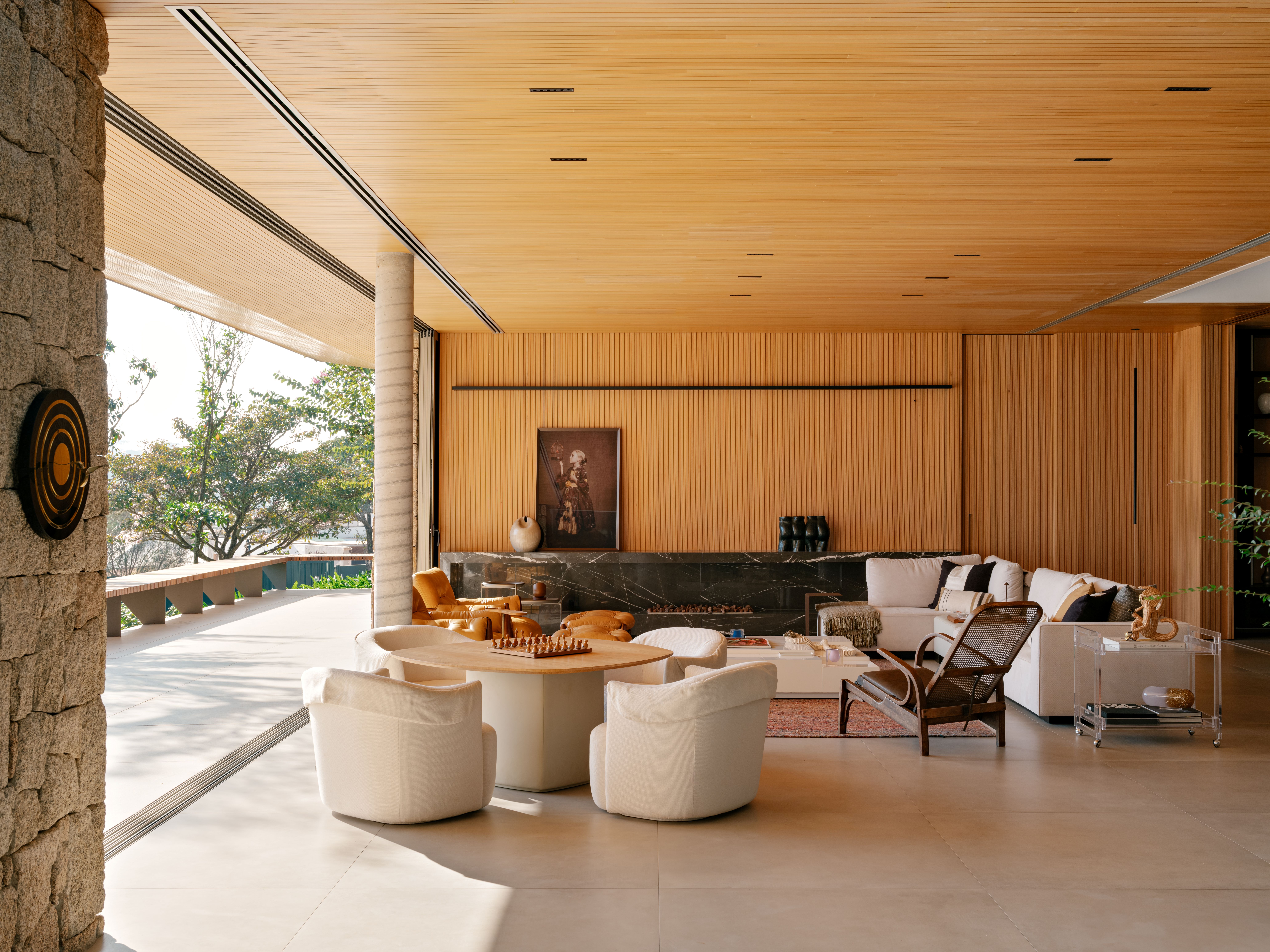Inside Serena House, a contemporary Brazilian home tucked away behind tropical gardens