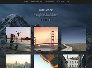 Free WordPress themes: Hitchcock