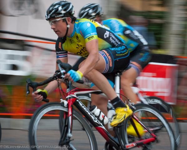 Team SmartStop-Mountain Khakis would deliver teammate Luke Keough to victory in Vail.