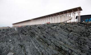 Steilneset designed by architect Peter Zumthor and the artist Louise Bourgeois