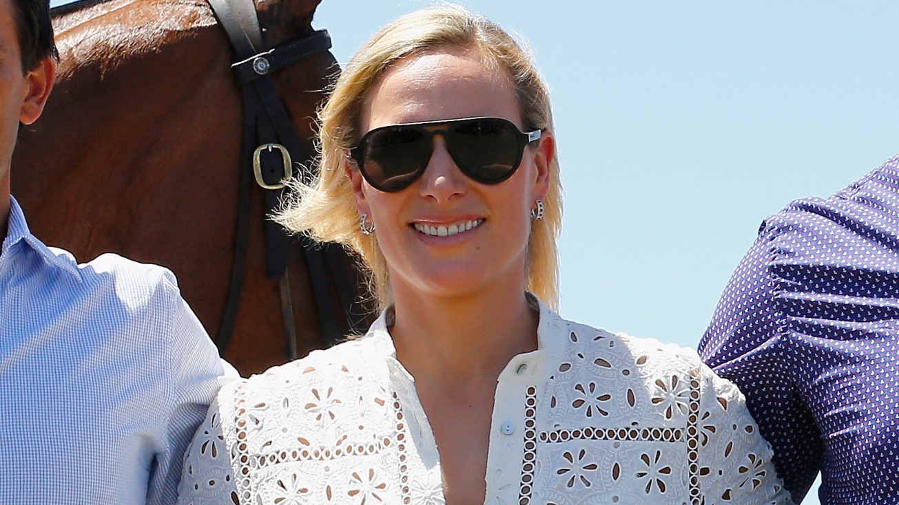 Zara Tindall is pictured at the Magic Millions Polo Event on January 8, 2017 in Gold Coast, Australia