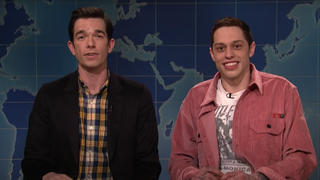 John Mulaney and Pete Davidson on SNL