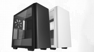 DeepCool CG500 cases in black and white