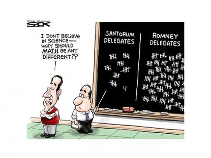 Santorum doesn't add up