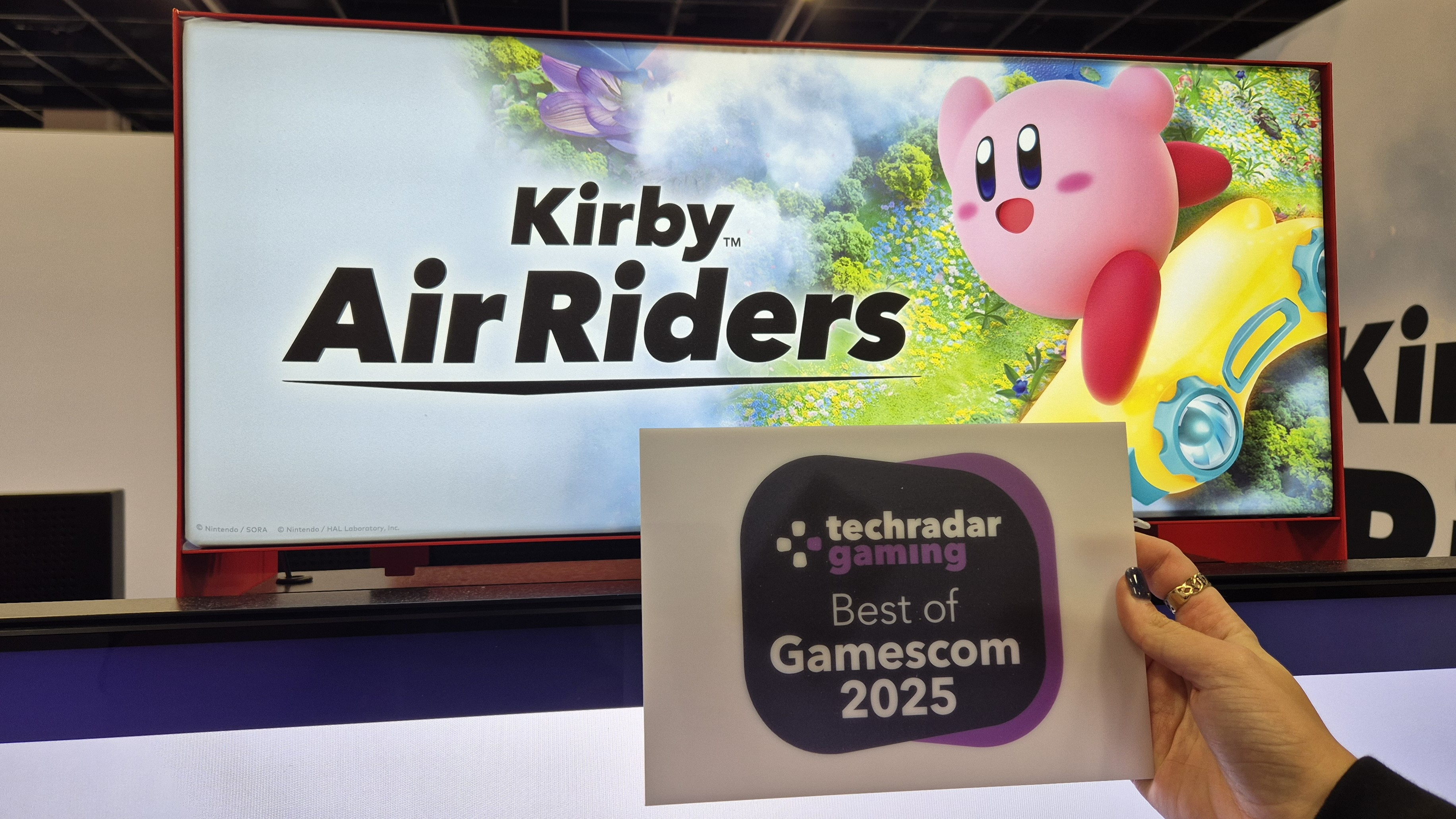 Nintendo TechRadar Gaming&#039;s Best of Gamescom 2025 award