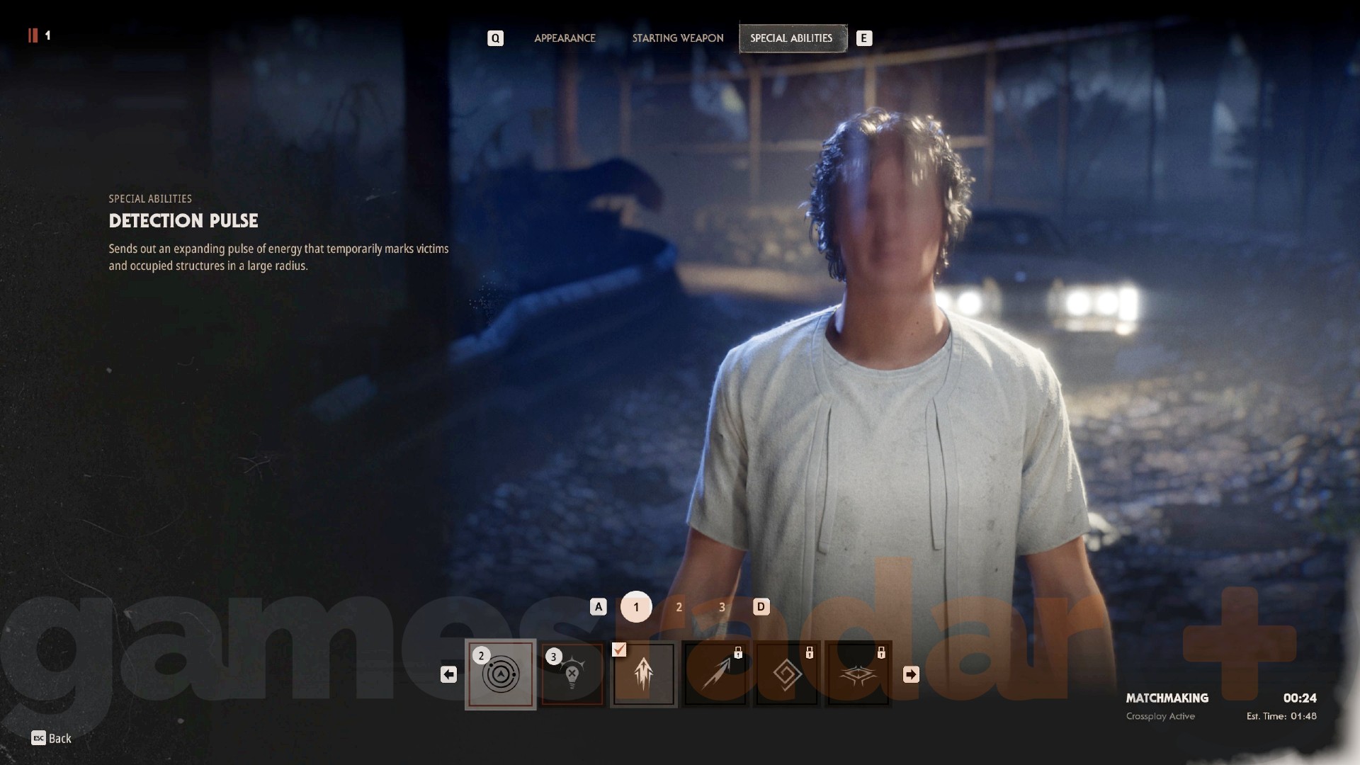 Detection Pulse, one of Michael's skills in Halloween the Game.