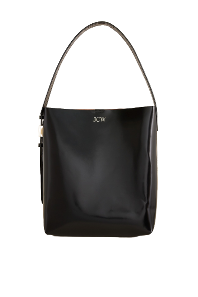 J.Crew, Edie Bucket Bag in Italian Leather