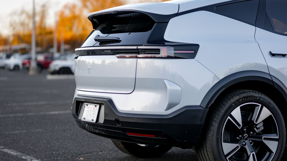 2025 Polestar 3 test drive.