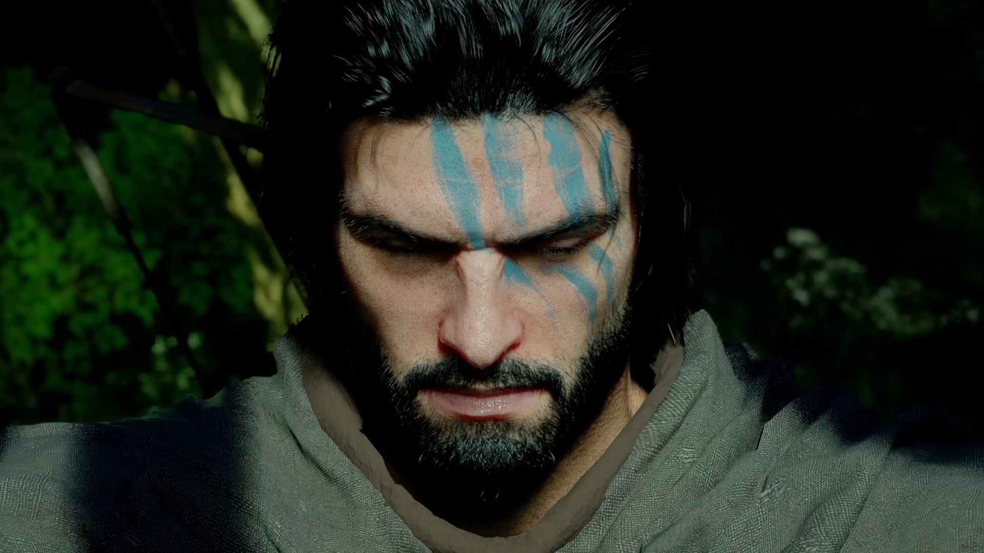 Crimson Desert hero shutting his eyes