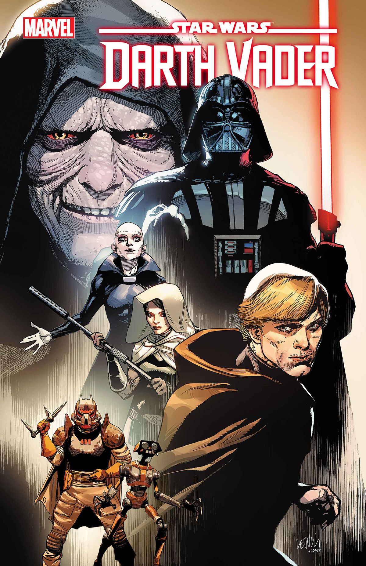 Darth Vader #50 cover by Leinil Francis Yu