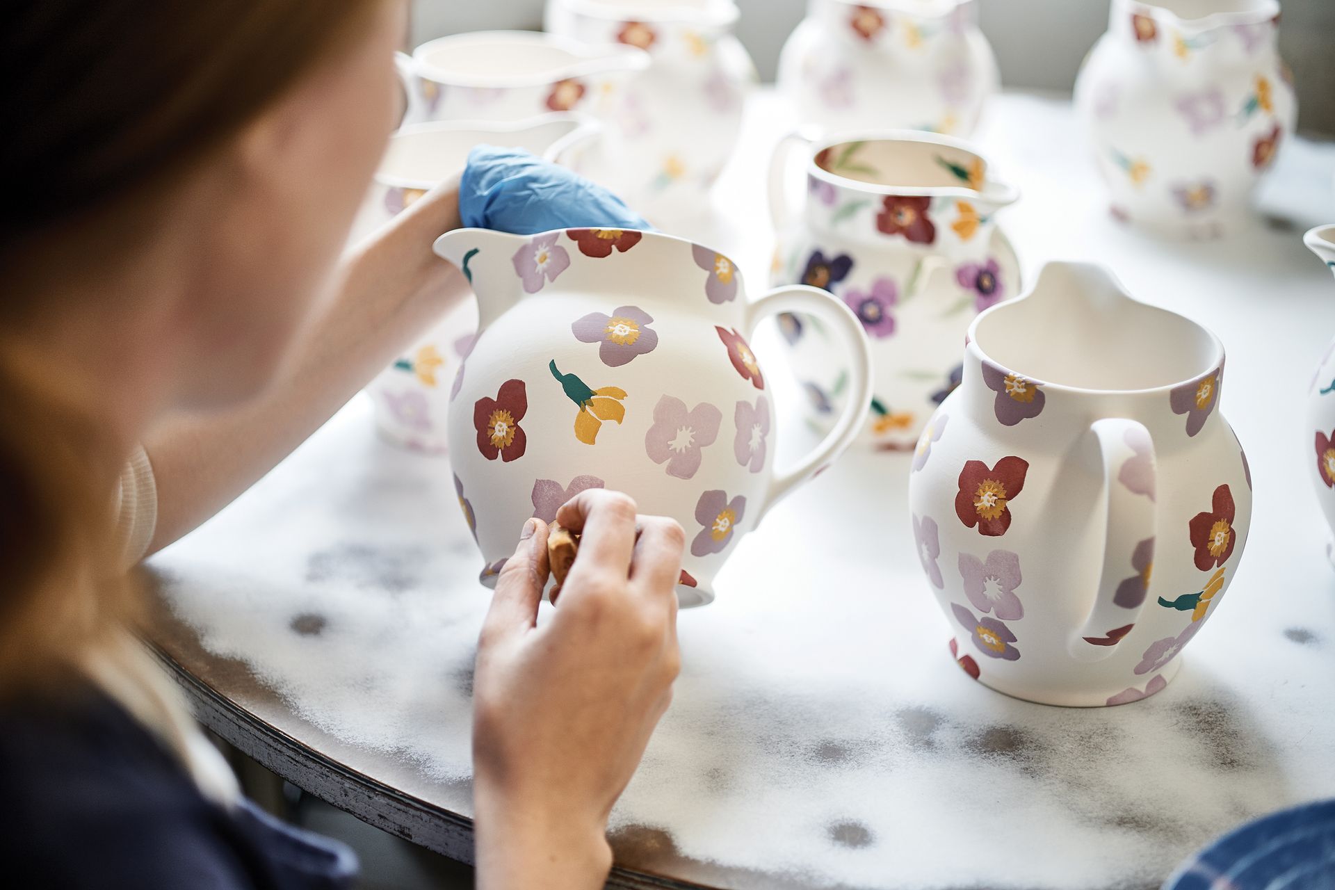 Inside the Factory Emma Bridgewater Tour Real Homes