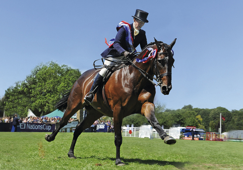 The British Horse Society Supreme Ridden Horse Championship - Katie Jerram and Dunbeacon