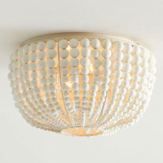 pottery barn beaded ceiling light