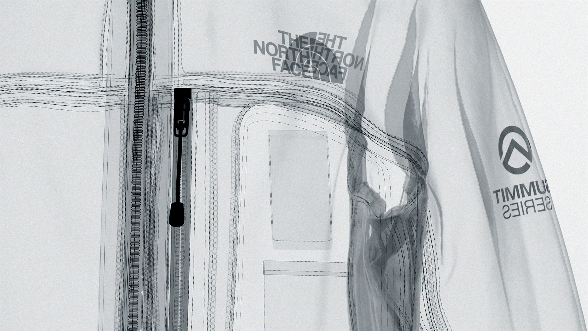 The North Face Summit Series Advanced Mountain Kit in use