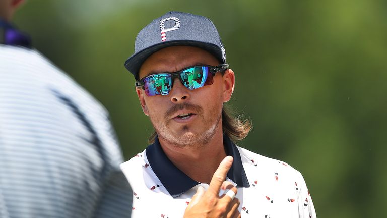 Rickie Fowler at the 2022 US Open