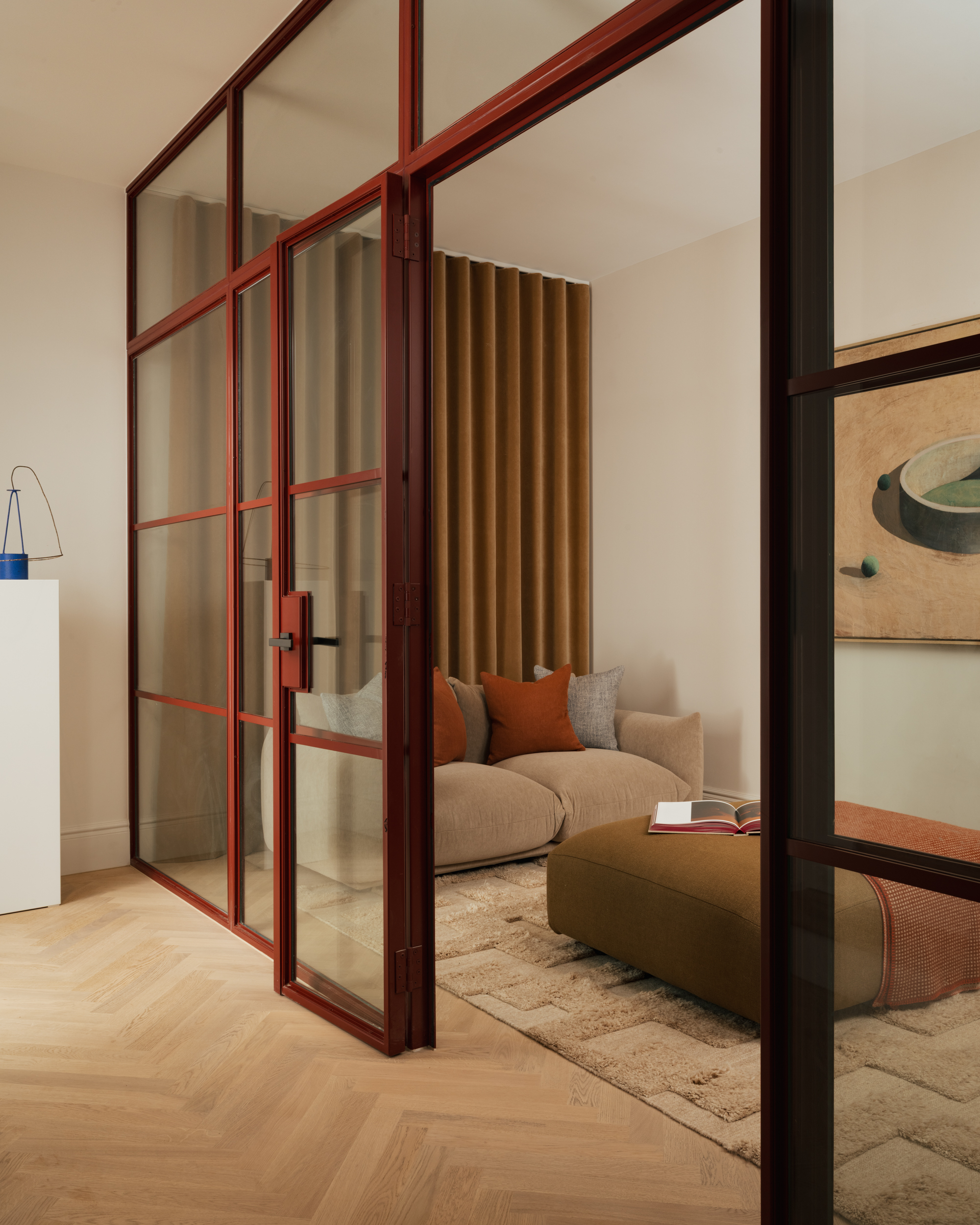 The Dairy by Echlin, warm interiors in a reworked old dairy building