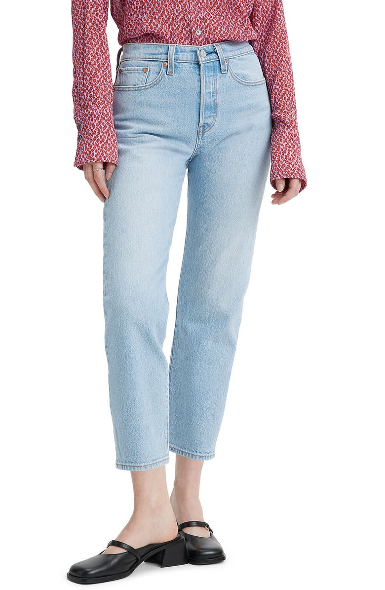 Wedgie High Waist Straight Leg Jeans