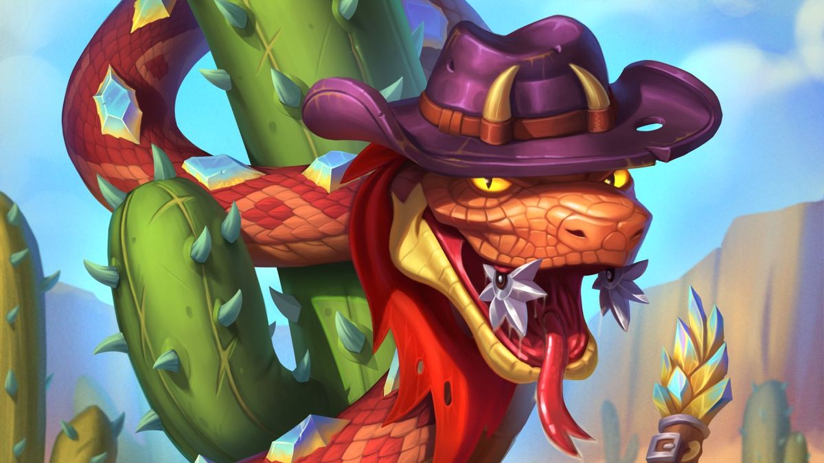 Our Hearthstone Showdown in the Badlands card reveal is snakes all the way  down