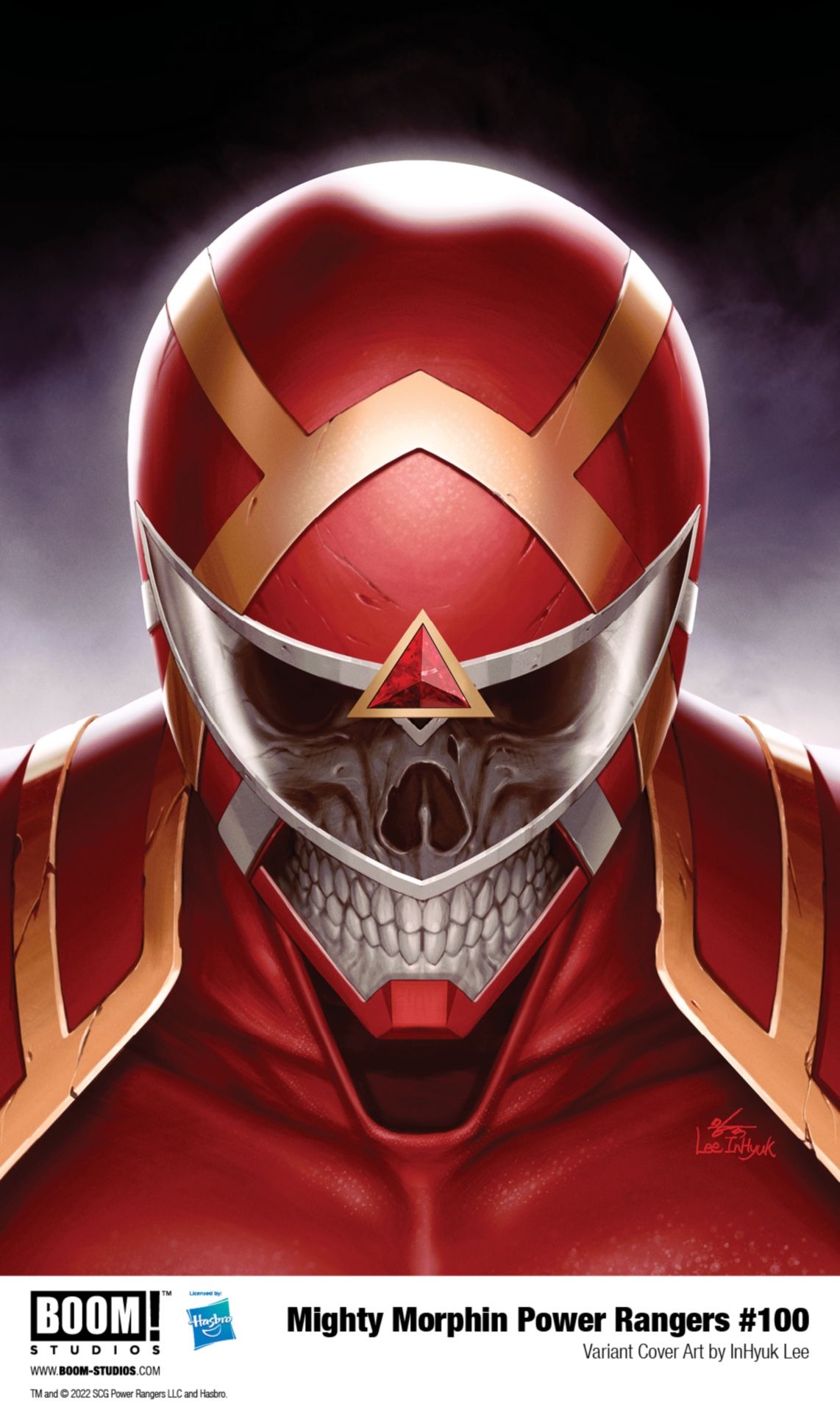 Mighty Morphin' Power Rangers #100 cover