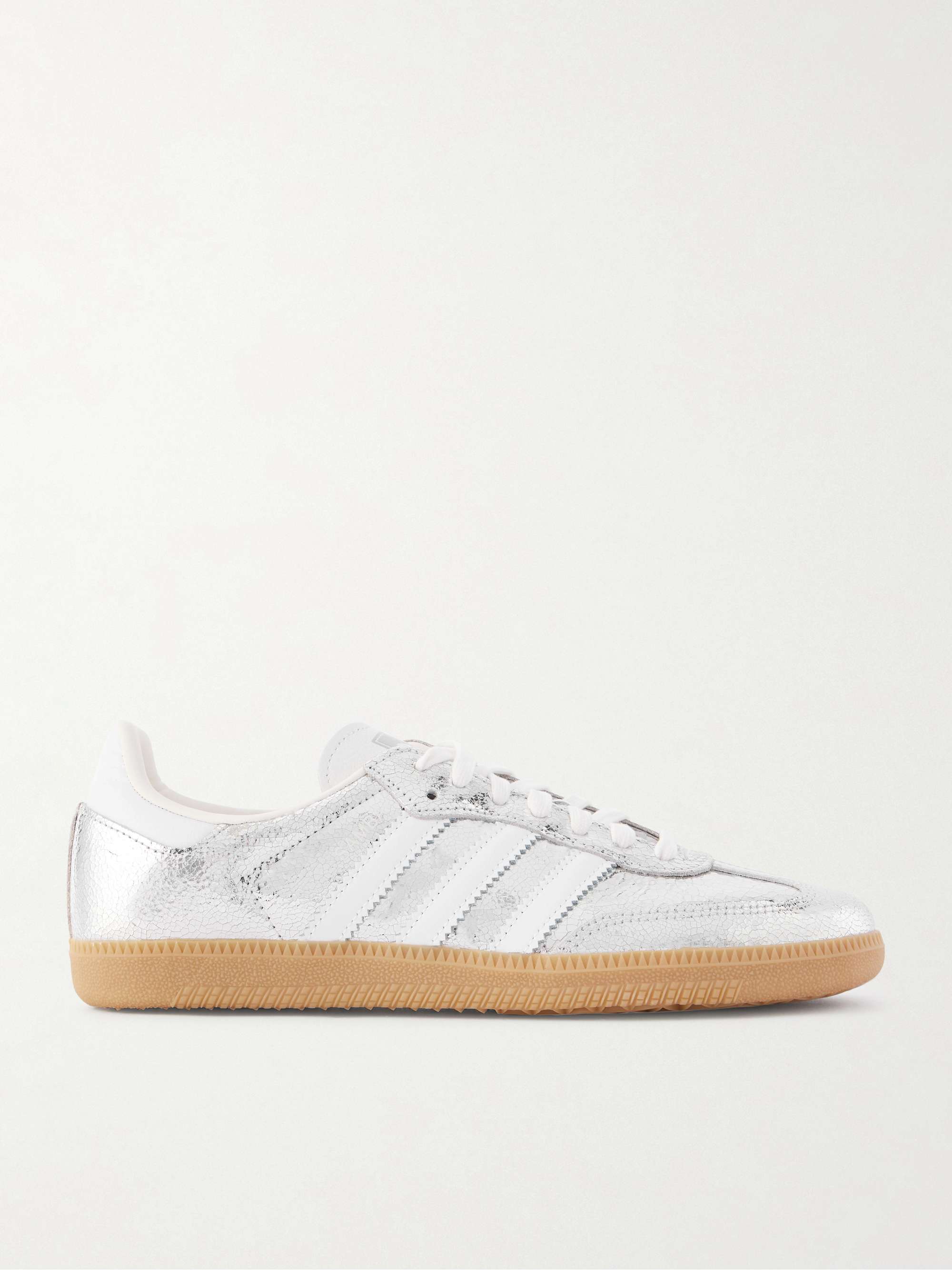 Samba Og Metallic Leather Sneakers