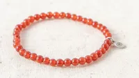 Tiny Rituals, Carnelian Energy Bracelet ($24)&nbsp;