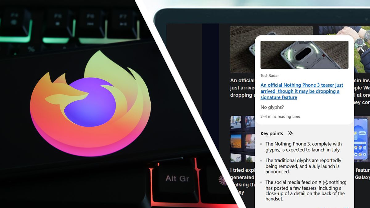 I tried Firefox 139’s new AI-generated link previews – and while I love the idea, I’m skipping them for one key reason