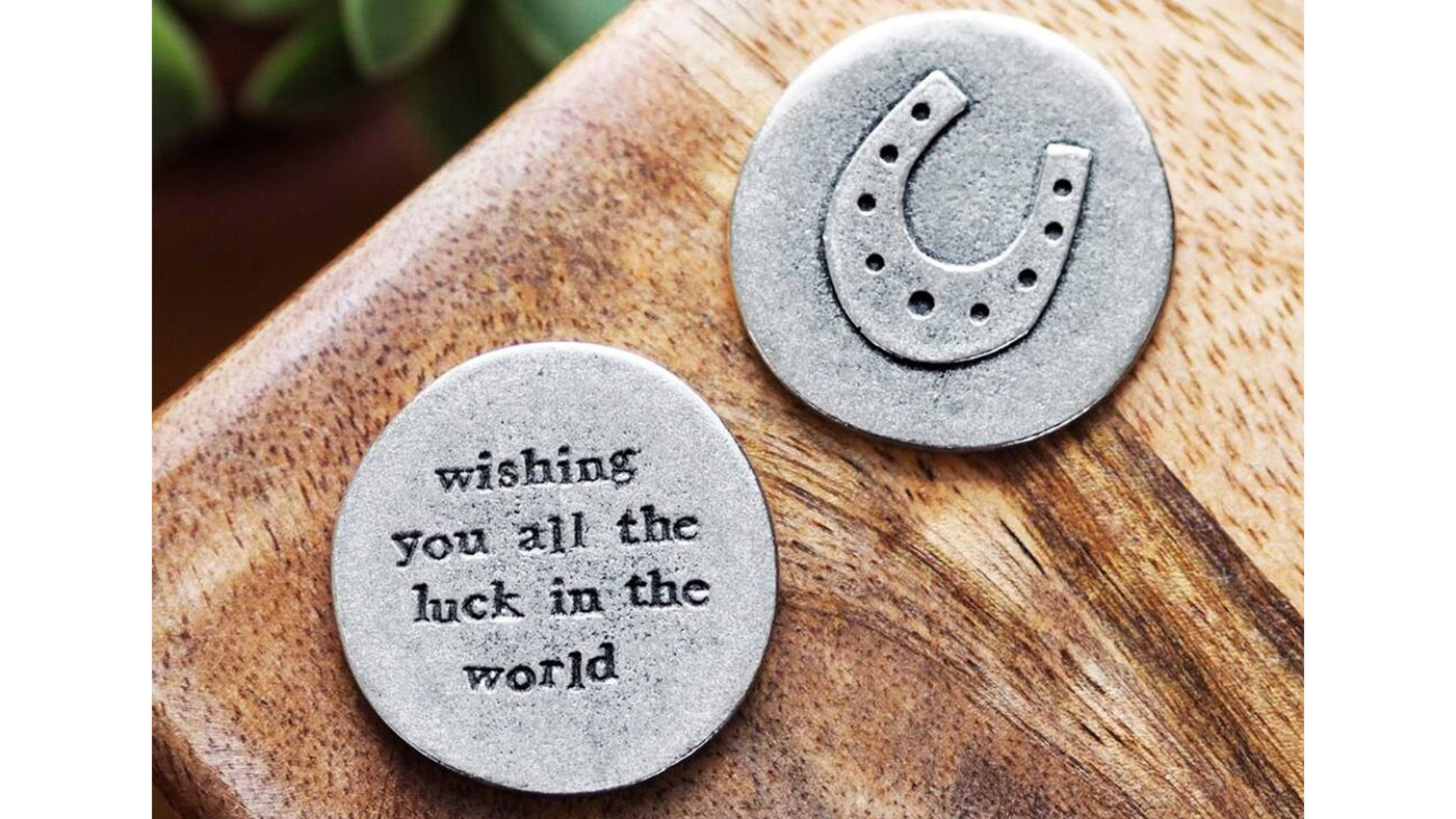 Lucky Horseshoe pocket coin
