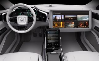 Volvo's Concept 26 driverless car