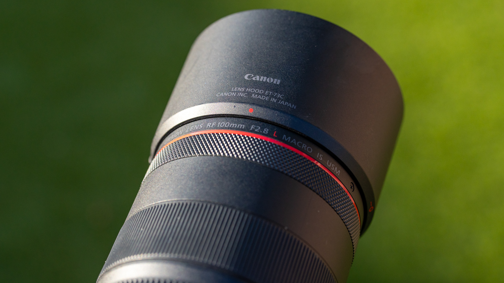 Canon RF 100mm f2.8L IS USM macro lens