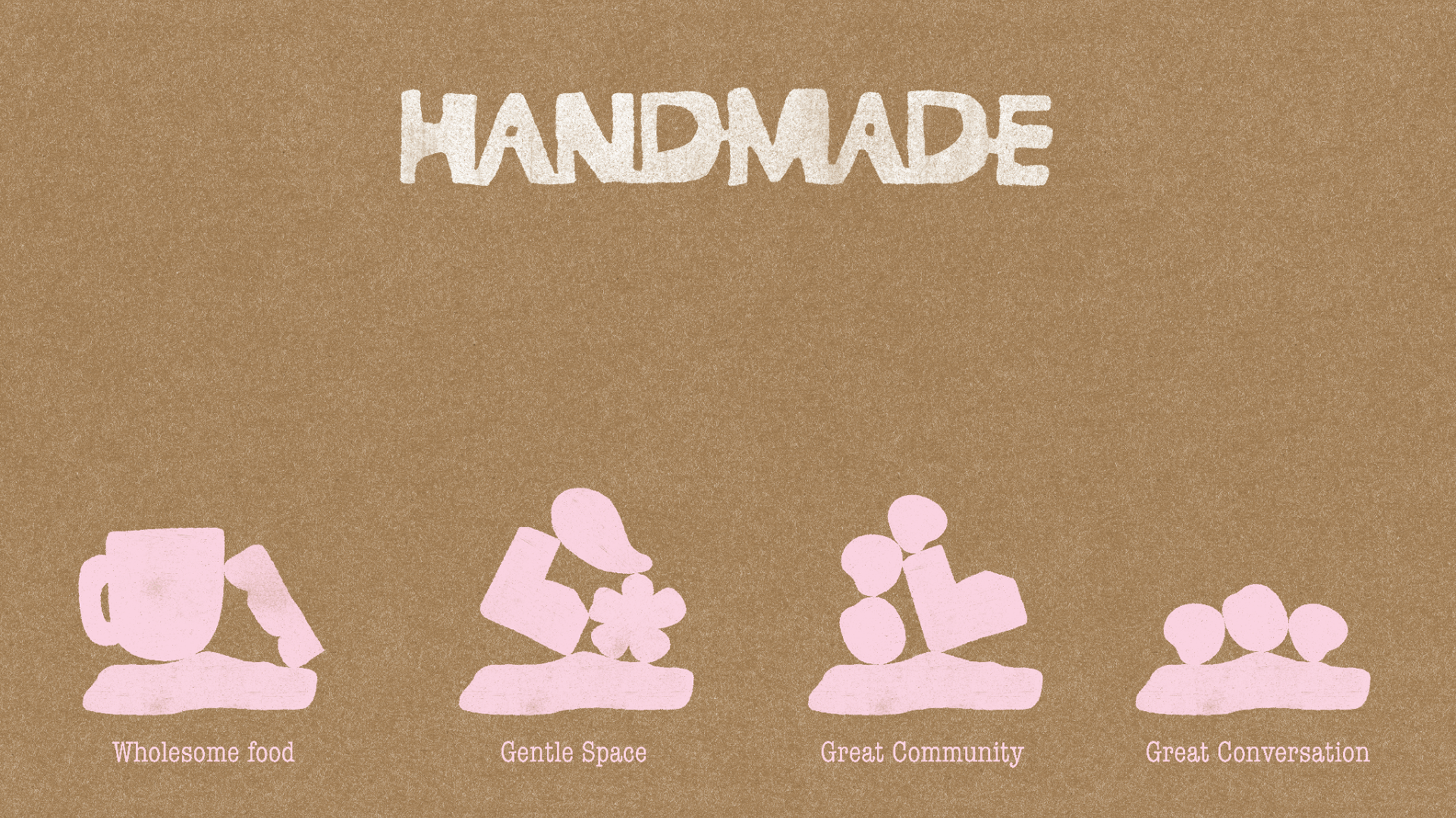 Handmade coffee branding 