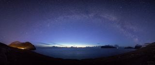 Milky Way Over Faroe Islands