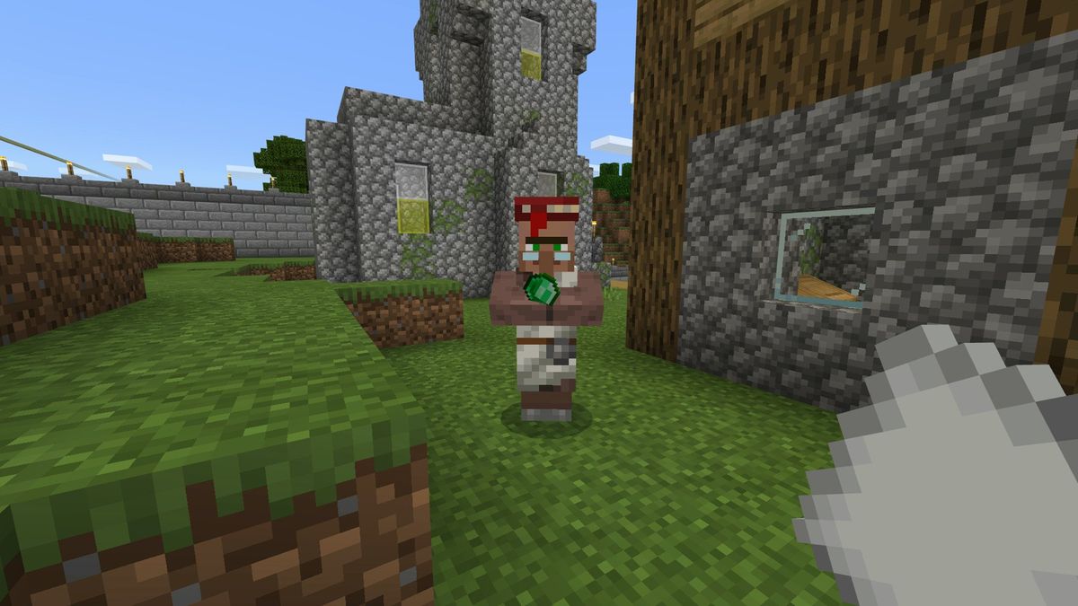 Minecraft guide How to turn sugar cane into emeralds with trading