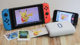 New Pokémon Snap Nintendo Switch Instax Mini Link printing